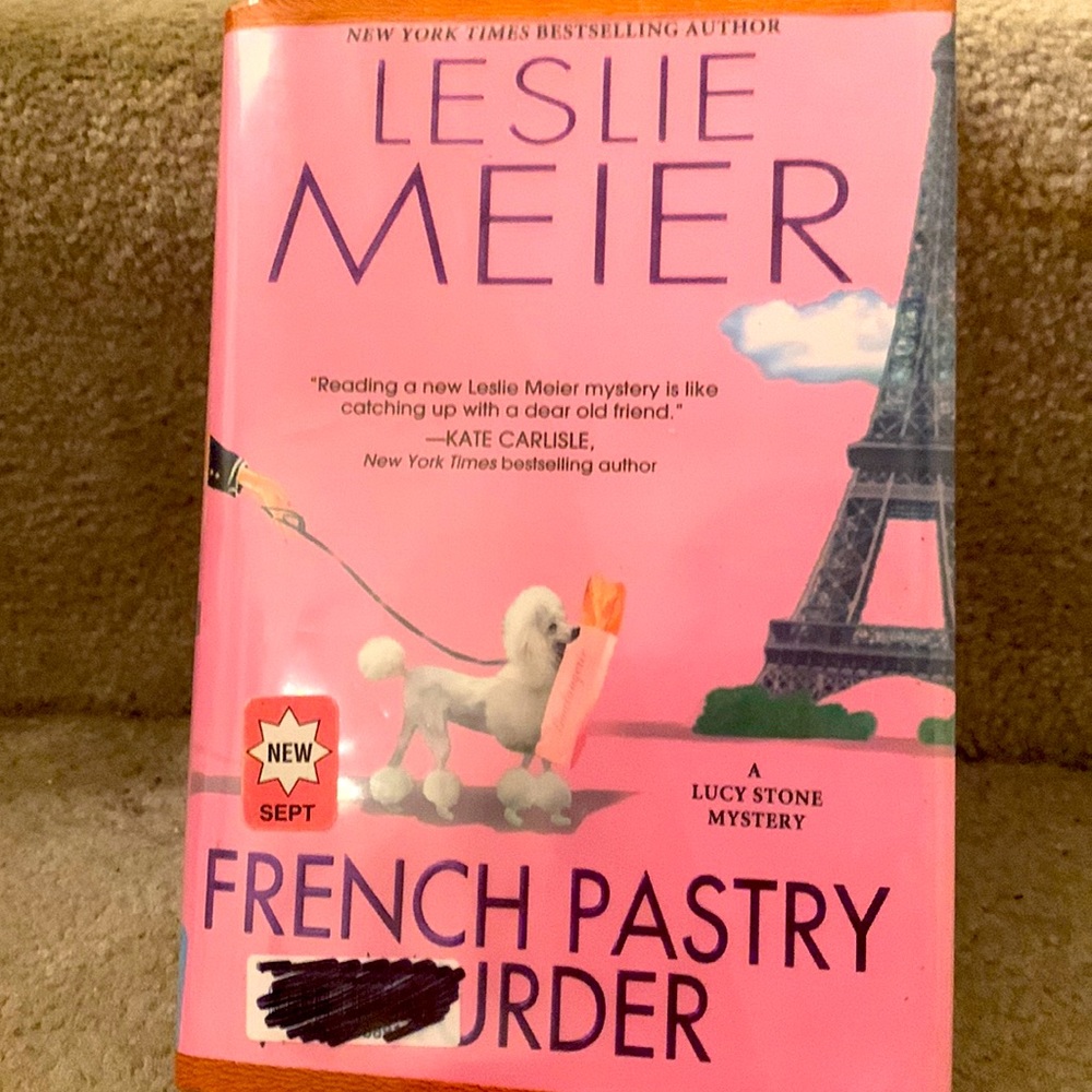 Book French pastry murder